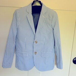 Jcrew Crew Cuts Ludlow Boys Seersucker Suit